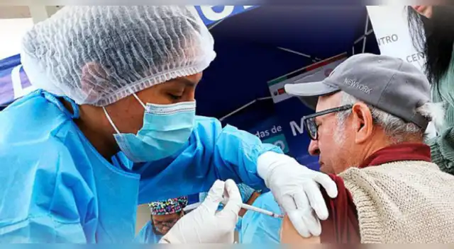 Minsa realiza campaña de vacunación gratis contra la neumonía.