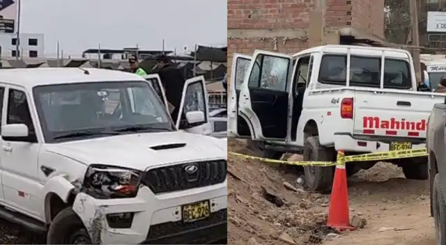 Asesinan a jefe de seguridad de conocida ladrilleria dentro de su auto en Carabayllo: revelan video inédito del ataque