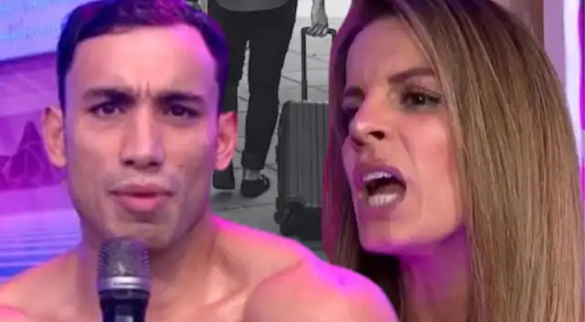 Said Palao amenaza con irse de la casa tras pelea con Alejandra Baigorria.