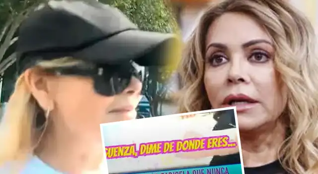 Gisela Valcárcel 'PIERDE LOS PAPELES' con reportero en la vía pública tras ser cuestionada