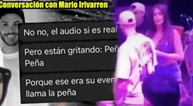 Mario Irivarren habló sobre el bochornoso momento que vivieron en discoteca.
