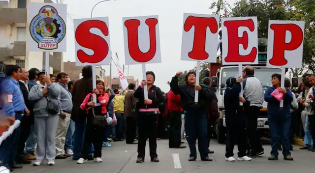 Sutep anuncia paro NACIONAL este 13 de noviembre: más de 6 mil profesores protestarán en Lima y regiones