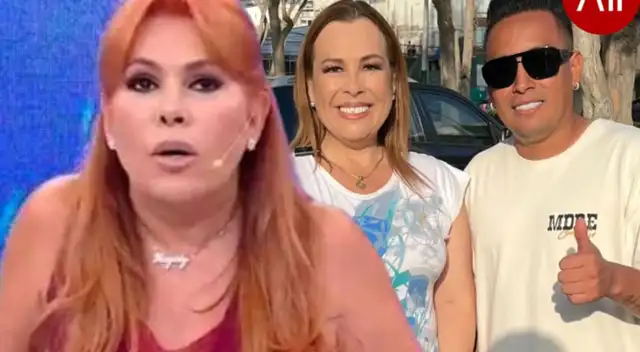 Magaly Medina rechaza la presencia de Christian Cueva como candidato a diputado.