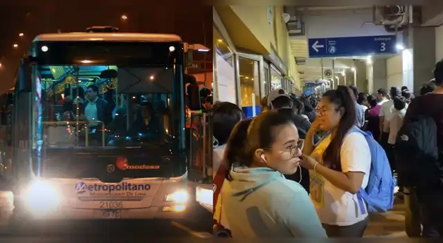 Metropolitano desvía ruta en el Centro de Lima tras marcha de la Generación Z. Metropolitano desvía ruta en el Centro de Lima tras marcha de la Generación Z.