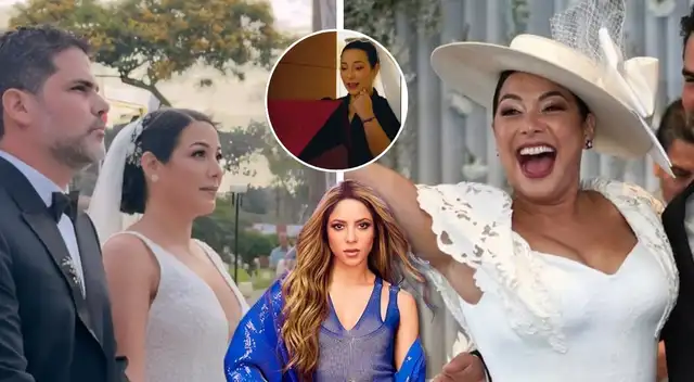 La INSÓLITA reacción de Natalia Salas al enterarse que caminará junto a Shakira tras boda religiosa con Sergio Coloma | El Popular