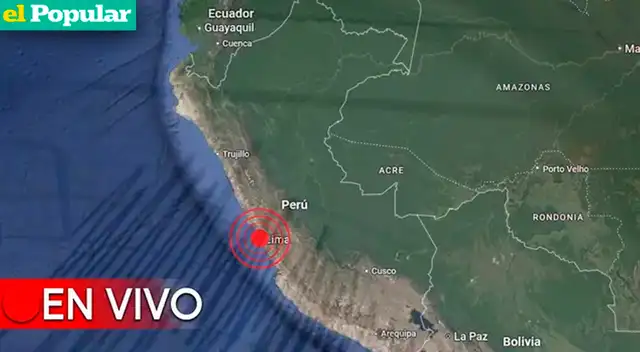 Conoce EN VIVO los temblores que ocurren en el Perú, según IGP.