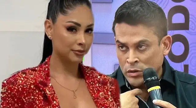 Pamela Franco expuso una conversación que tuvo con Christian Domínguez.