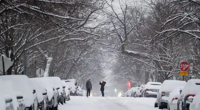 nieve en EE. UU. nieve en EE. UU.