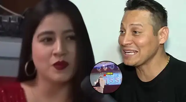 Esposa de Luigui Carbajal sorprende con comentario sobre verlo besando a otras mujeres. Esposa de Luigui Carbajal sorprende con comentario sobre verlo besando a otras mujeres.