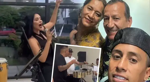 Pamela Franco SORPRENDE a Christian Cueva con serenata y filtran la IMPENSADA reacción de los padres de 'Aladino' al verla Pamela Franco SORPRENDE a Christian Cueva con serenata y filtran la IMPENSADA reacción de los padres de 'Aladino' al verla