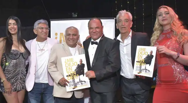 Julio Zevallos lanzó su libro y anunció show aniversario junto a conocidas figuras del espectáculo. Julio Zevallos lanzó su libro y anunció show aniversario junto a conocidas figuras del espectáculo.