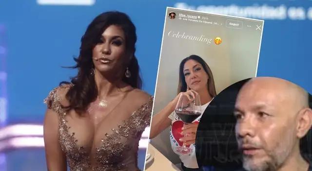 Tilsa Lozano lanza dardo contra Jackson Mora. Tilsa Lozano lanza dardo contra Jackson Mora.