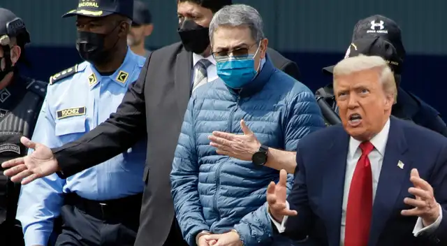 Trump desafía a la justicia dice que indultará a Juan Orlando Hernández Trump desafía a la justicia dice que indultará a Juan Orlando Hernández