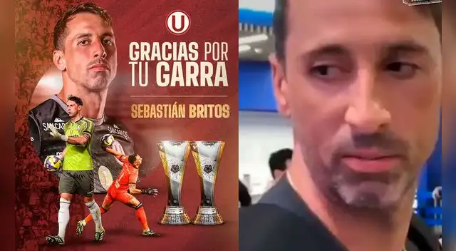 Sebastián Britos no continuará en Universitrario tras conseguir el tricampeonato. Foto: composición EP/Entre Bolas Sebastián Britos no continuará en Universitrario tras conseguir el tricampeonato. Foto: composición EP/Entre Bolas