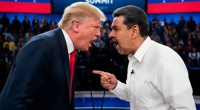 Maduro y Trump Maduro y Trump