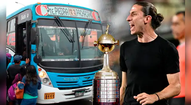 Filipe Luis habló sobre por qué se rompió el trofeo de la Copa Libertadores en Perú. Foto: composición EP