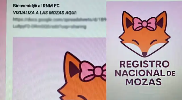 Lista de Mozas: crean nuevo Excel de infieles “Registro Nacional de Mozas” para las amantes y desata polémica en redes Lista de Mozas: crean nuevo Excel de infieles “Registro Nacional de Mozas” para las amantes y desata polémica en redes
