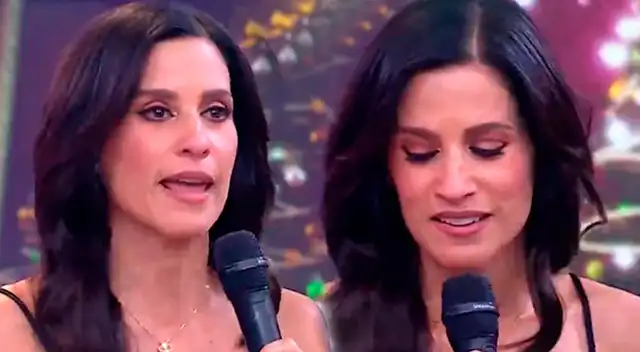 María Pía Copello se mostró conmovida frente a las cámaras. María Pía Copello se mostró conmovida frente a las cámaras.