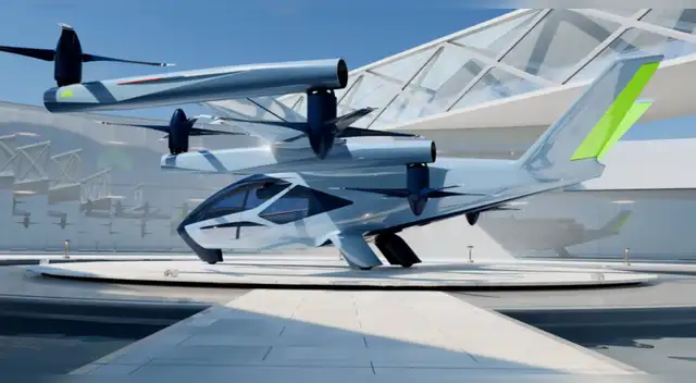 Transporte futurista Miami prepara el lanzamiento de taxis aéreos sin emisiones. Transporte futurista Miami prepara el lanzamiento de taxis aéreos sin emisiones.