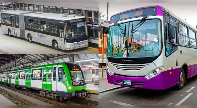 Así funcionará el Metropolitano, la Línea 1 y los Corredores durante el feriado largo.