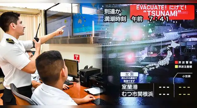 La Marina de Guerra emitió un comunicado tras el terremoto de Japón de 7.6 La Marina de Guerra emitió un comunicado tras el terremoto de Japón de 7.6