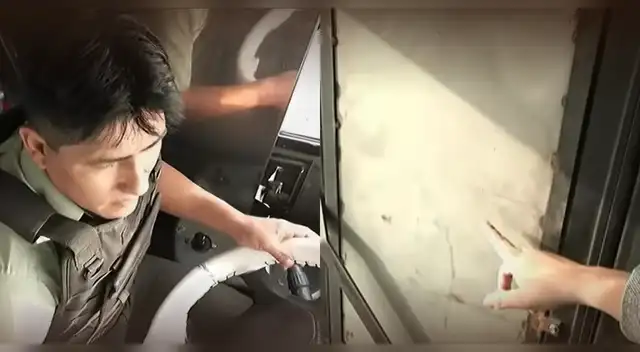 La desesperada medida de los transportistas para protegerse de ataques extorsivos. La desesperada medida de los transportistas para protegerse de ataques extorsivos.