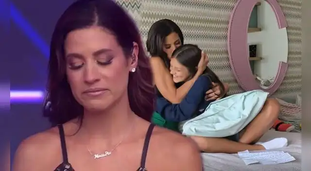 María Pía se conmueva tras escuchar leer una carta que escribió para a su hija Catalina. María Pía se conmueva tras escuchar leer una carta que escribió para a su hija Catalina.