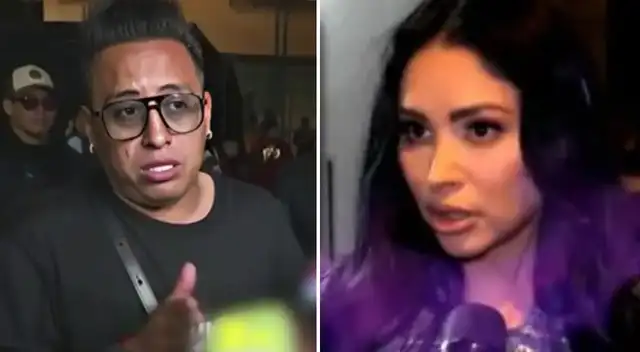 Pamela Franco defiende a Christian Cueva de críticas por actitud con la prensa.