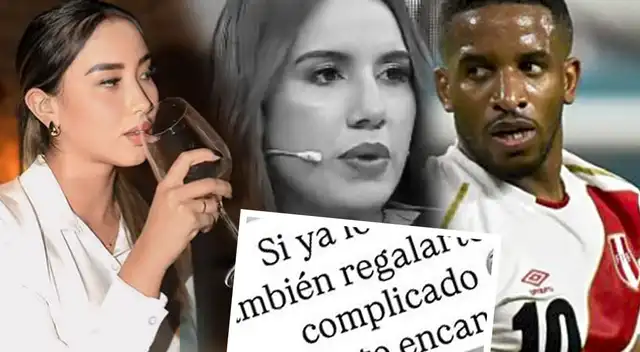 Xiomy Kanashiro expone conversación con Jefferson Farfán tras acusación de Darinka Ramírez de llamarla 'INMADURA'. Xiomy Kanashiro expone conversación con Jefferson Farfán tras acusación de Darinka Ramírez de llamarla 'INMADURA'.
