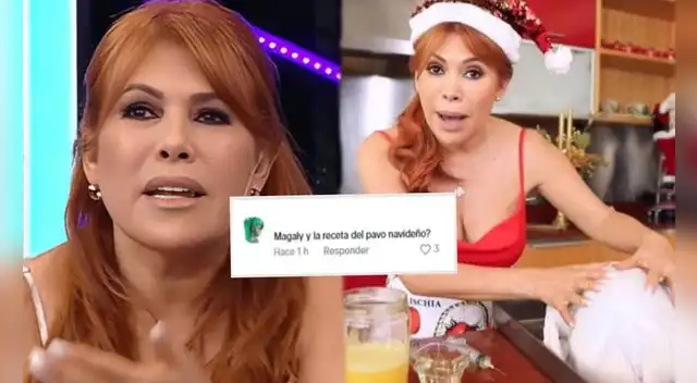 Magaly es 'troleada' en redes tras preparar su chocolate navideño. Magaly es 'troleada' en redes tras preparar su chocolate navideño.
