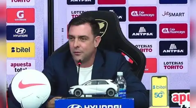 Pablo Guede tuvo su primera conferencia como entrenador de Alianza Lima. Foto: captura/AlianzaTV Pablo Guede tuvo su primera conferencia como entrenador de Alianza Lima. Foto: captura/AlianzaTV