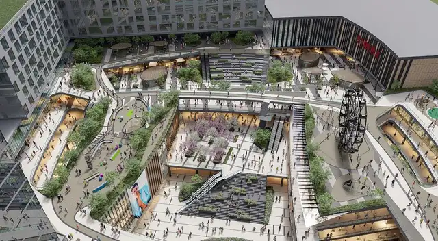 Nuevo mall en San Juan de Lurigancho. Nuevo mall en San Juan de Lurigancho.