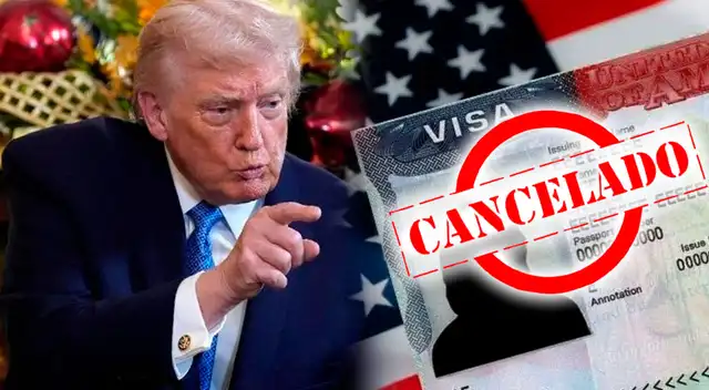 Trump anuncia que revocarán la visa americana de estos inmigrantes. Trump anuncia que revocarán la visa americana de estos inmigrantes.