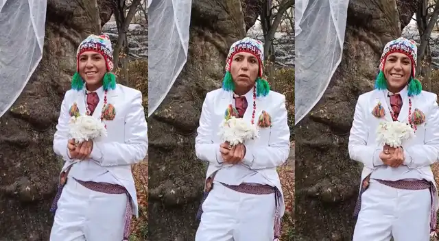 Richard Torres se casa con un árbol en Nueva York Richard Torres se casa con un árbol en Nueva York