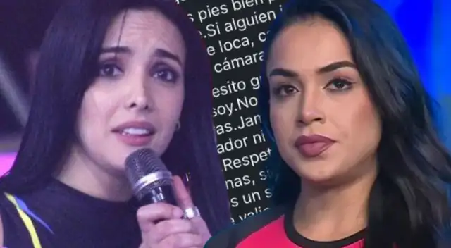 Rosángela Espinoza niega llamar 'provinciana' a Onelia Molina.