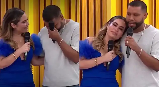 Edson Dávila rompe en llanto por la salida de Ethel Pozo de 'América Hoy'.