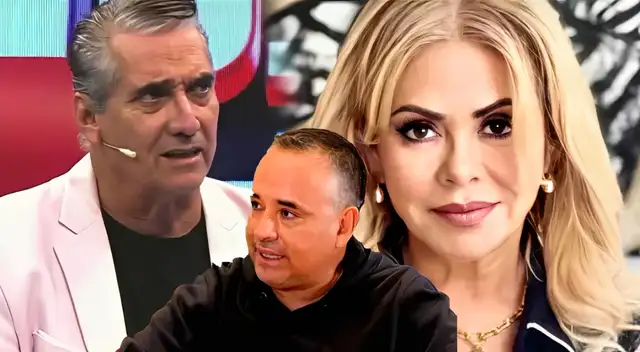 Guillermo Dávila intentó besar a Gisela Valcárcel a la FUERZA y le lanza FUERTE calificativo: "Ella tenía a su novio"