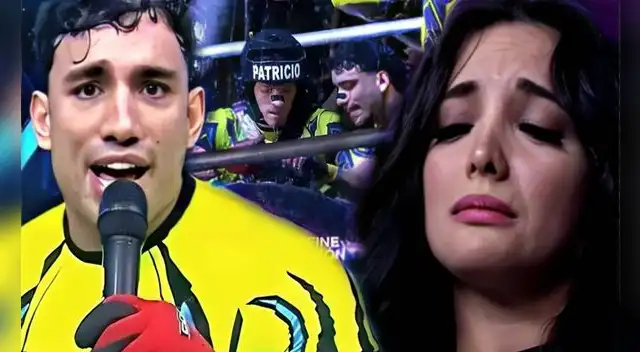 Said Palao le grita en vivo a Rosángela Espinoza en medio de la gran final de 'Esto es guerra'.