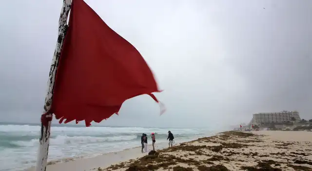 Conoce cuáles son las playas que están en alerta roja.
