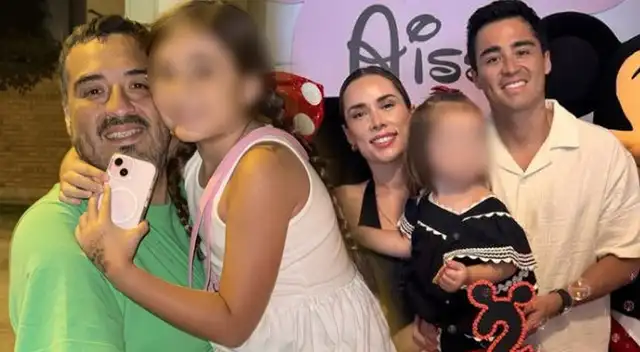 Jorge Cuba compartió una serie de fotos con la hija de Melissa Paredes y lo acusaron de preferencias.