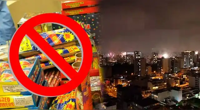 Un distrito de Lima prohibió el uso de pirotécnicos y vecinos acataron la norma