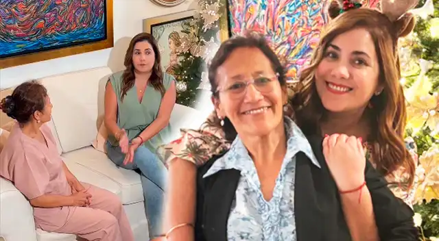 Andrea Llosa sorprende a su empleada.