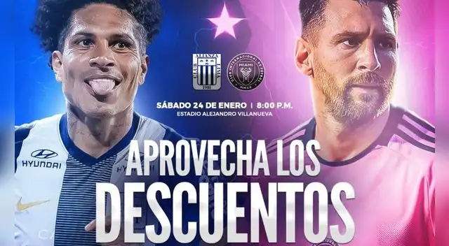 Alianza Lima anunció un gran descuento para ver a Lionel Messi en Matute. Foto: Alianza Lima