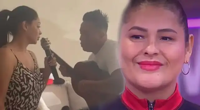 Karla Franco compartió en sus redes sociales dos videos de Christian Cueva y Pamela Franco.