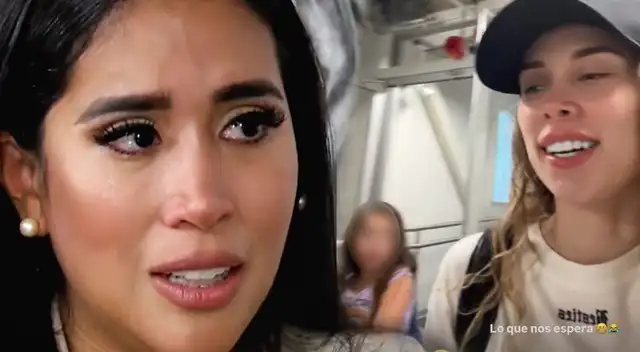 Melissa Paredes habló sobre el viaje de su hija con Ale Venturo.