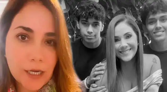 Andrea Llosa sorprende al irse del país.