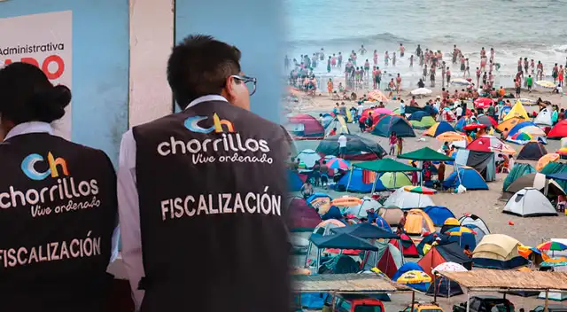 La Municipalidad de Chorrillos implantó multas para aquellos que acampen en sus playas