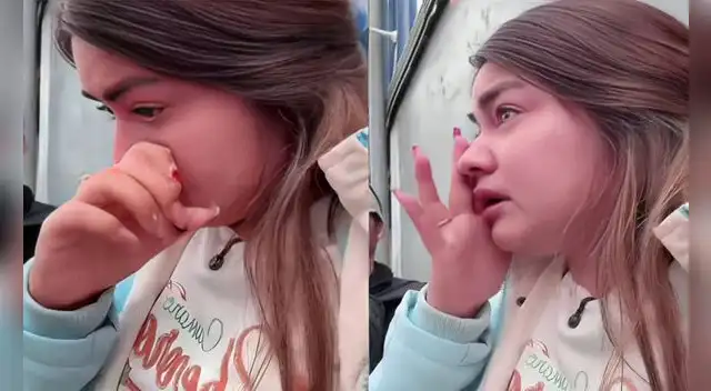 Tiktoker Jilari es retirada de terminal terrestre en Cajamar y denunció maltrato por parte de personal de seguridad.