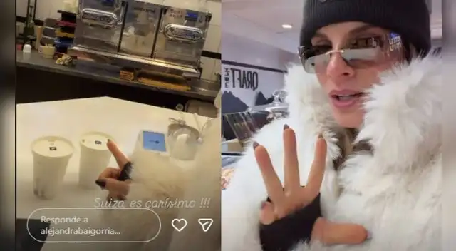 Alejandra Baigorria sorprendió al revelar el exorbitante precio que pagó por 3 bebidas en Suiza.
