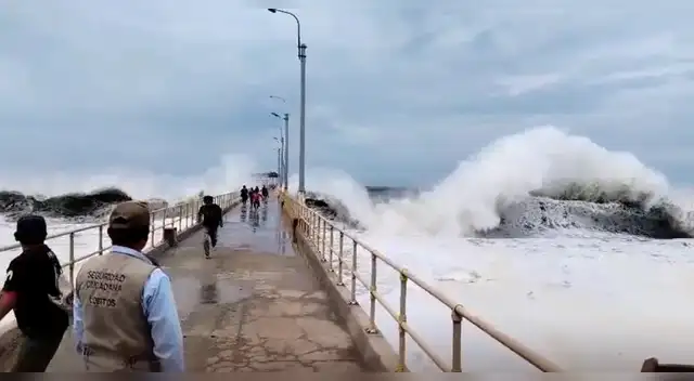 Oleajes anómalos en Año Nuevo: Marina de Guerra advierte fenomeno en litorial peruano.